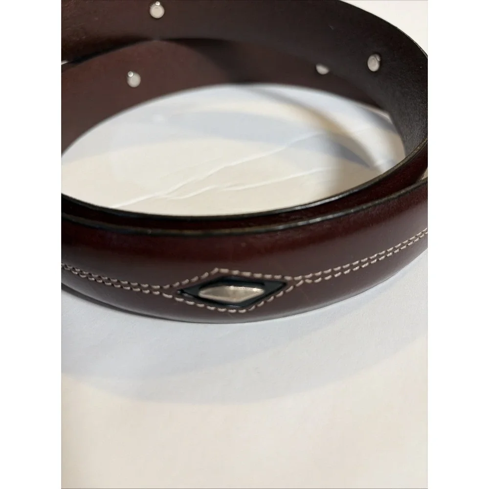 Cabela's Belt Men's 48 Brown Western Style 95-1271 New